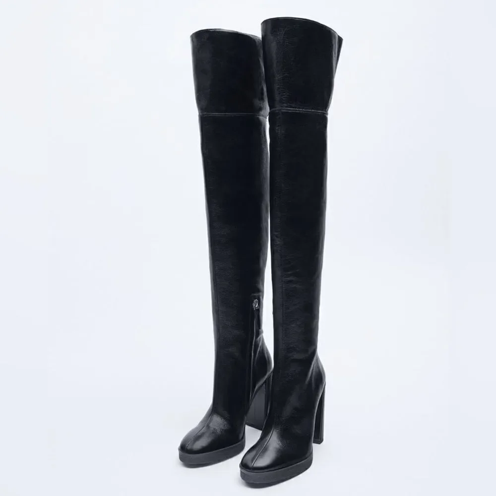Zara over knee