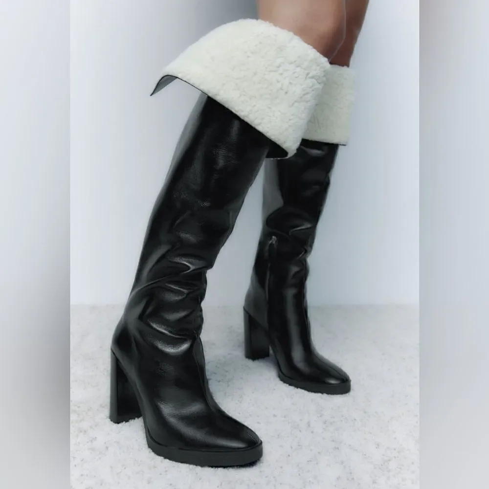 Zara over knee