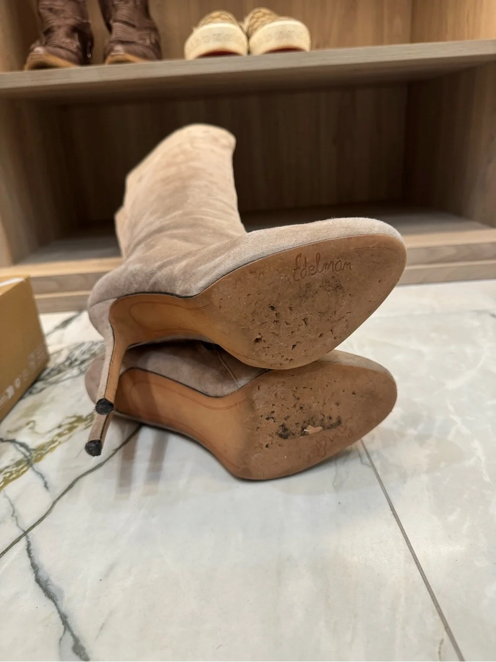 Sam Edelman tall over