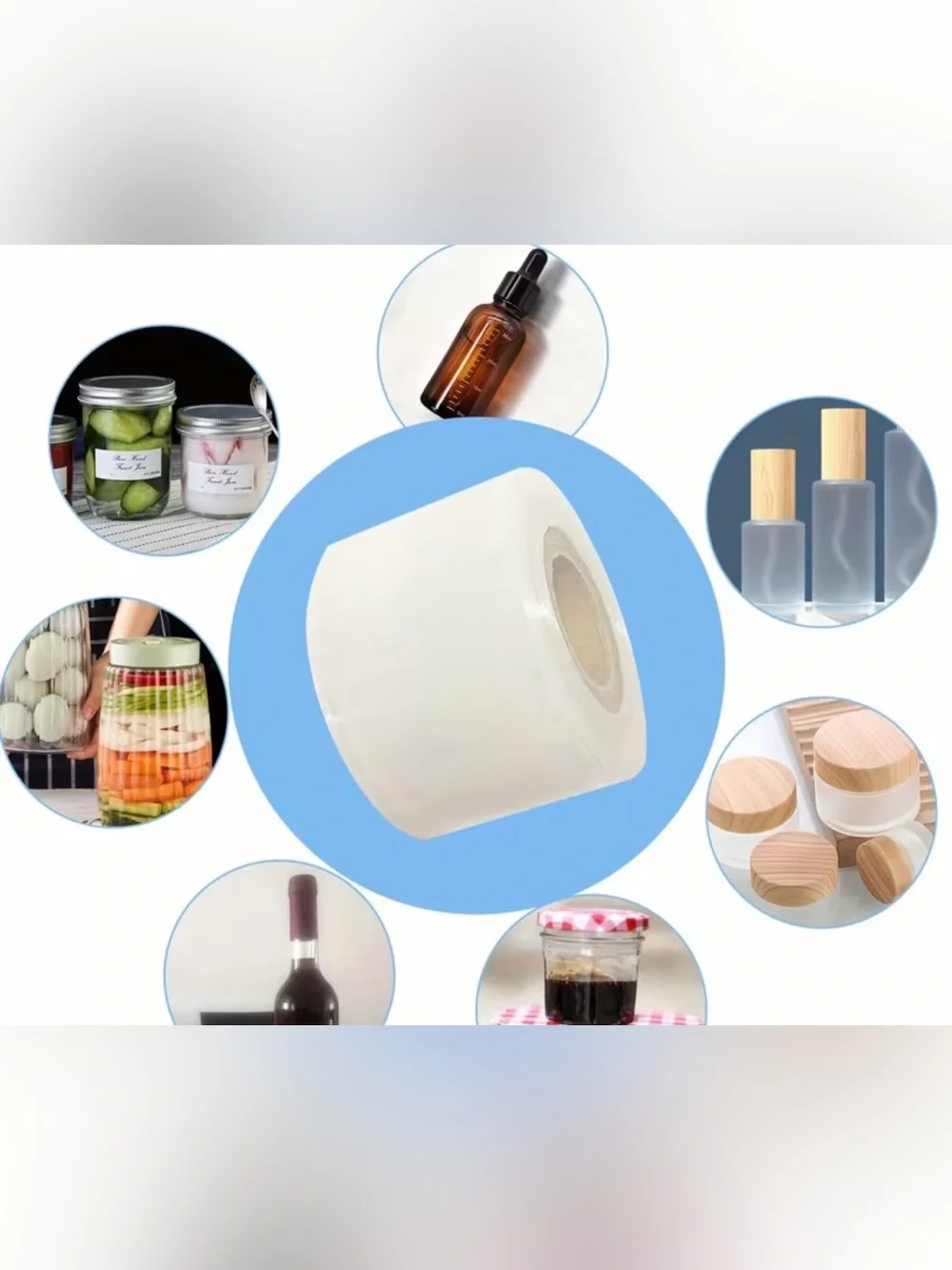 Clear Stretch Film Roll - Transparent Plastic Wrap