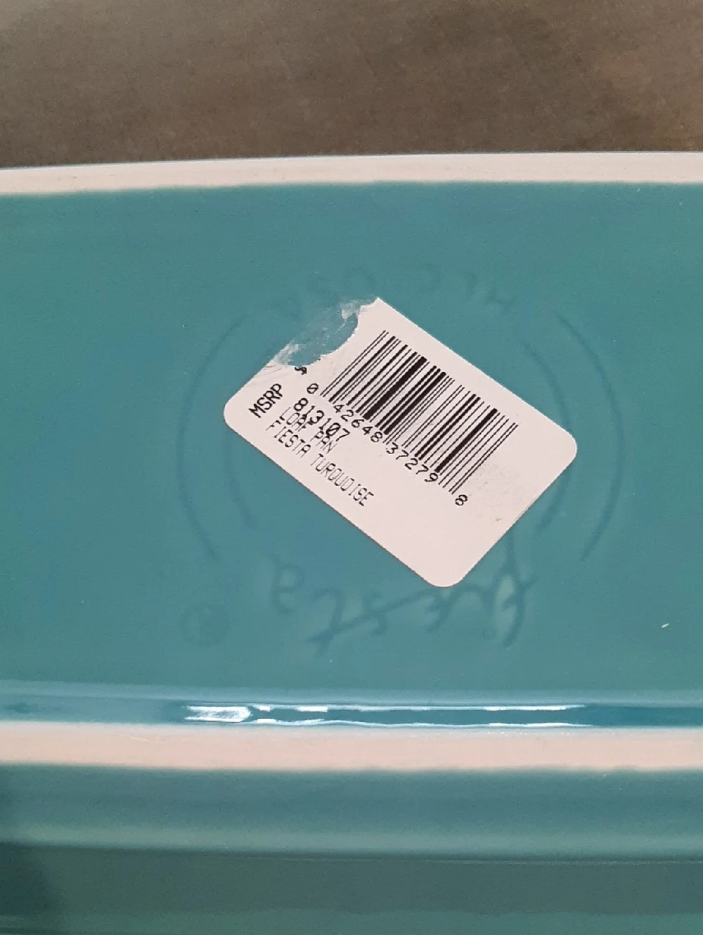 Fiesta fiestaware turquoise