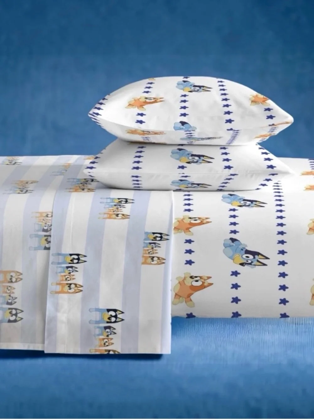 Bluey Full Size Sheet Set Bluey Bingo