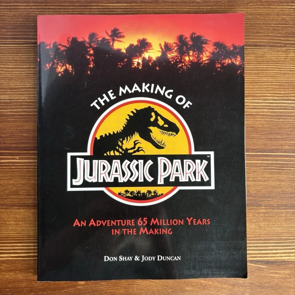 1993 The Making of Jurassic Park First Edition Don Shay Jody Duncan‎ Book