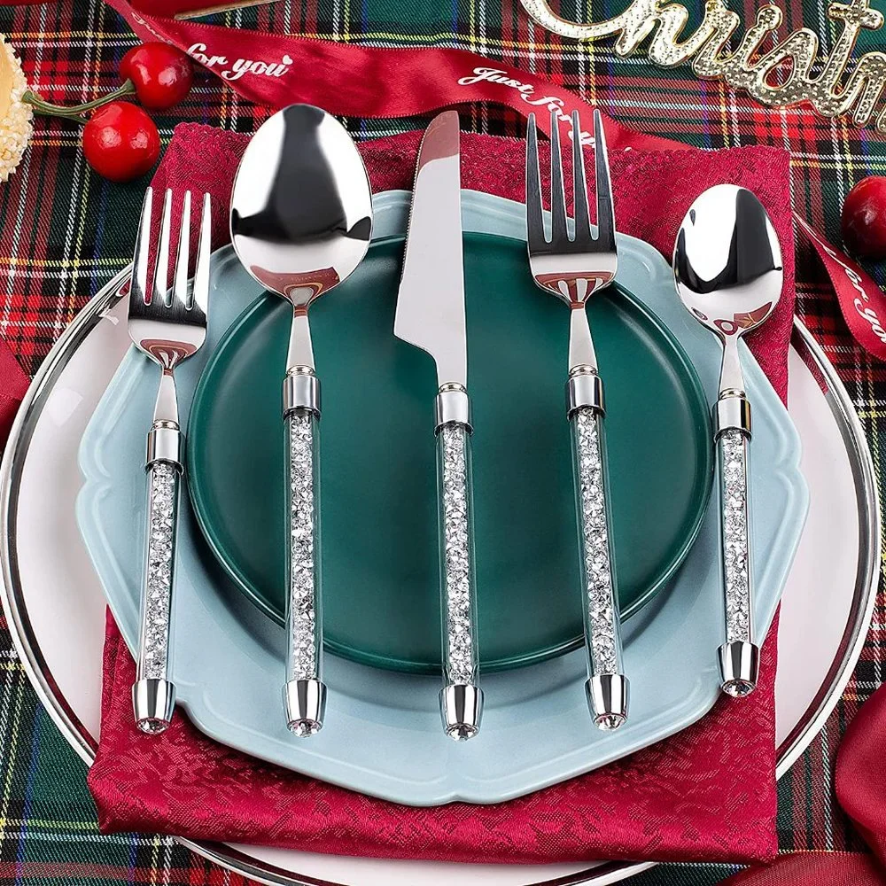 Sparkling Bling Things silverware we