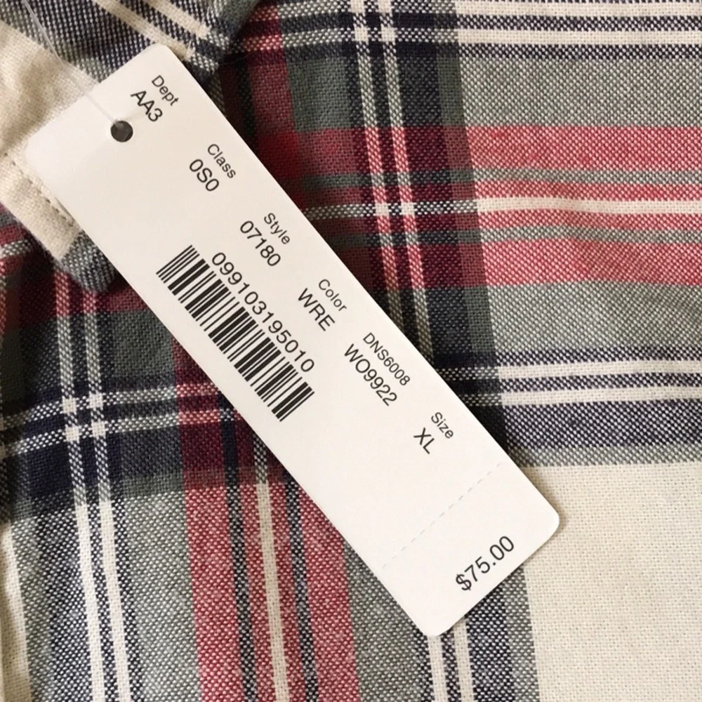 J. Crew nwt shoulder oxford