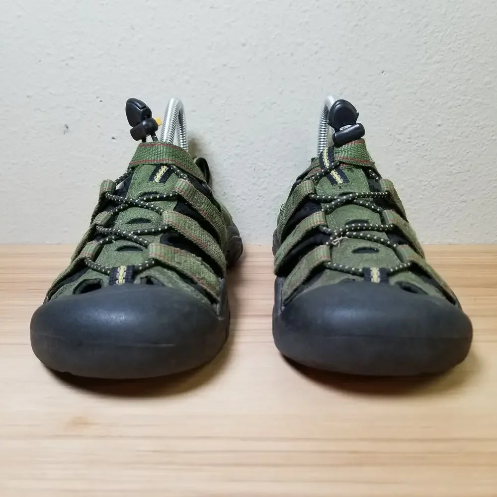 Keen Kids Size 4‎ Newport Water Sandals Olive Green Outdoor Hiking Shoe Gorpcore