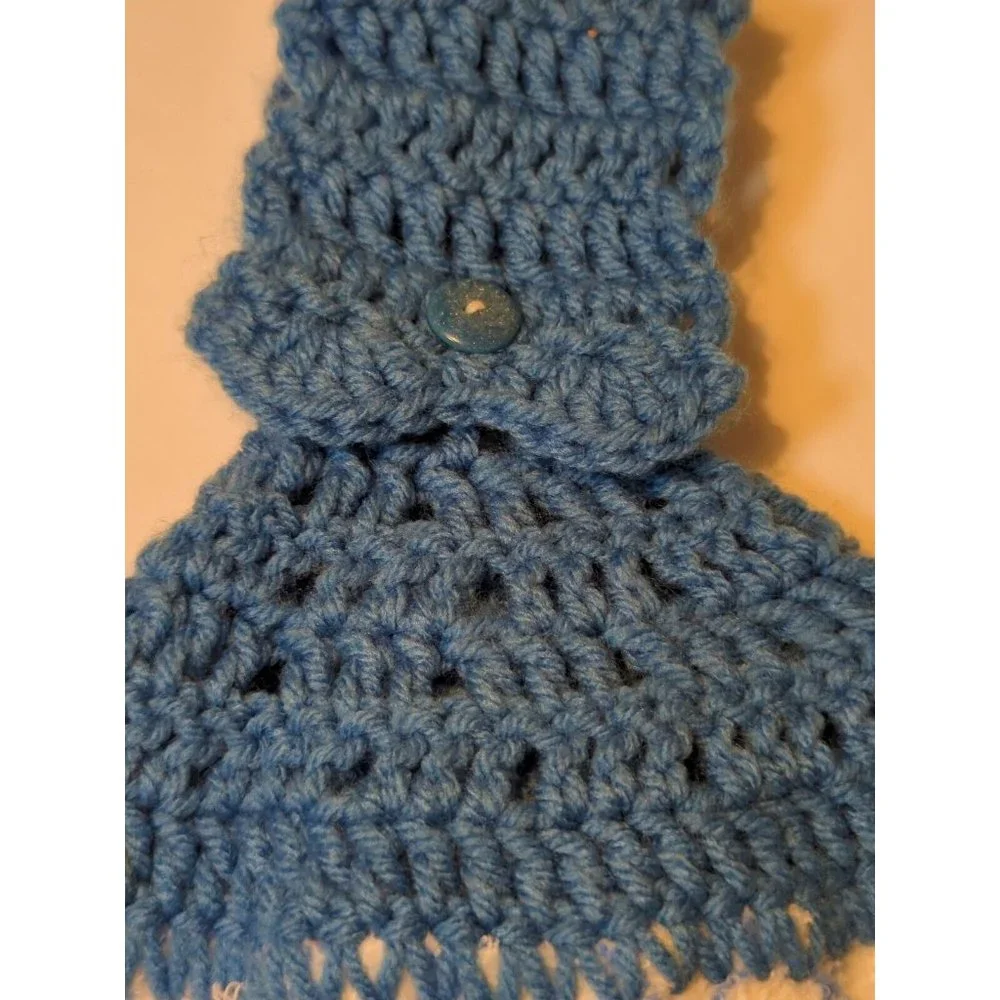 Hand‎ crocheted TOWELs with matching POT HOLDER SET NEW San Francisco bridge