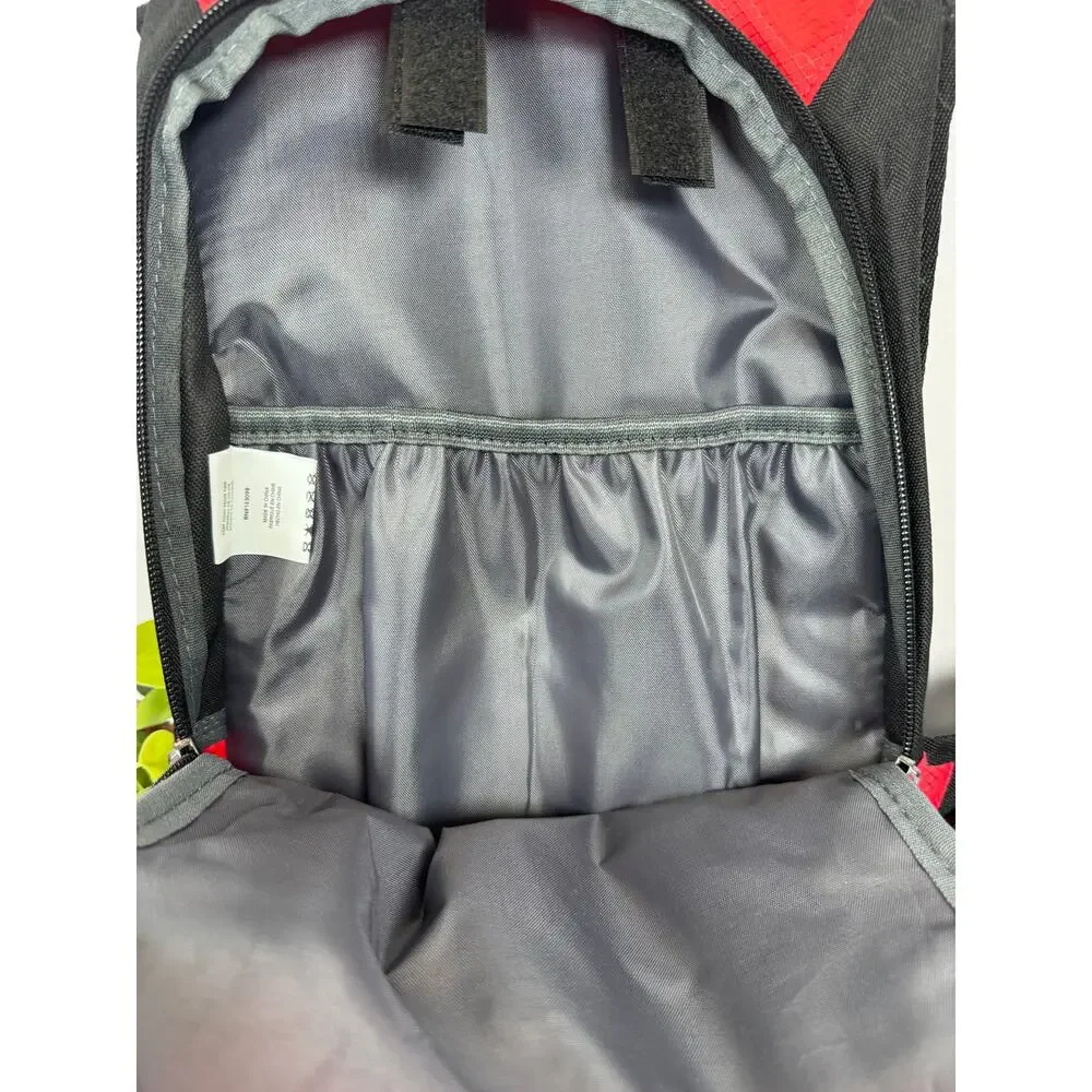 Canada Weather Gear Red Black Hydration Backpack 2L Hiking Gorpcore NWT