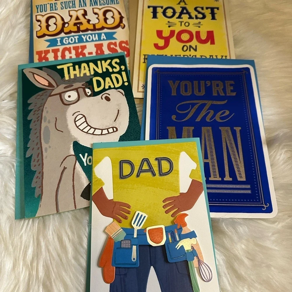 🩵5/$8 Father's Day Greeting Cards Set