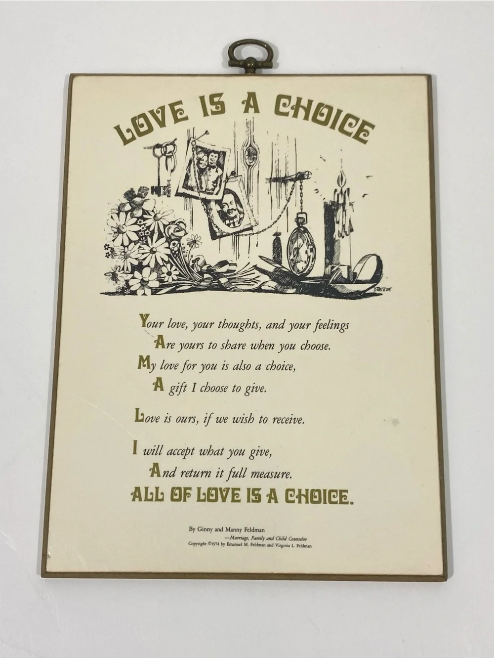 Vintage 70’s love