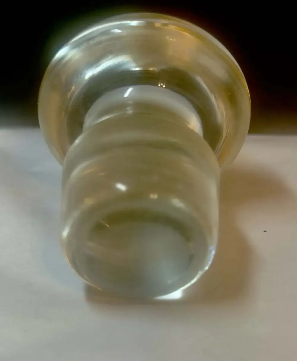 Unbranded vintage clear