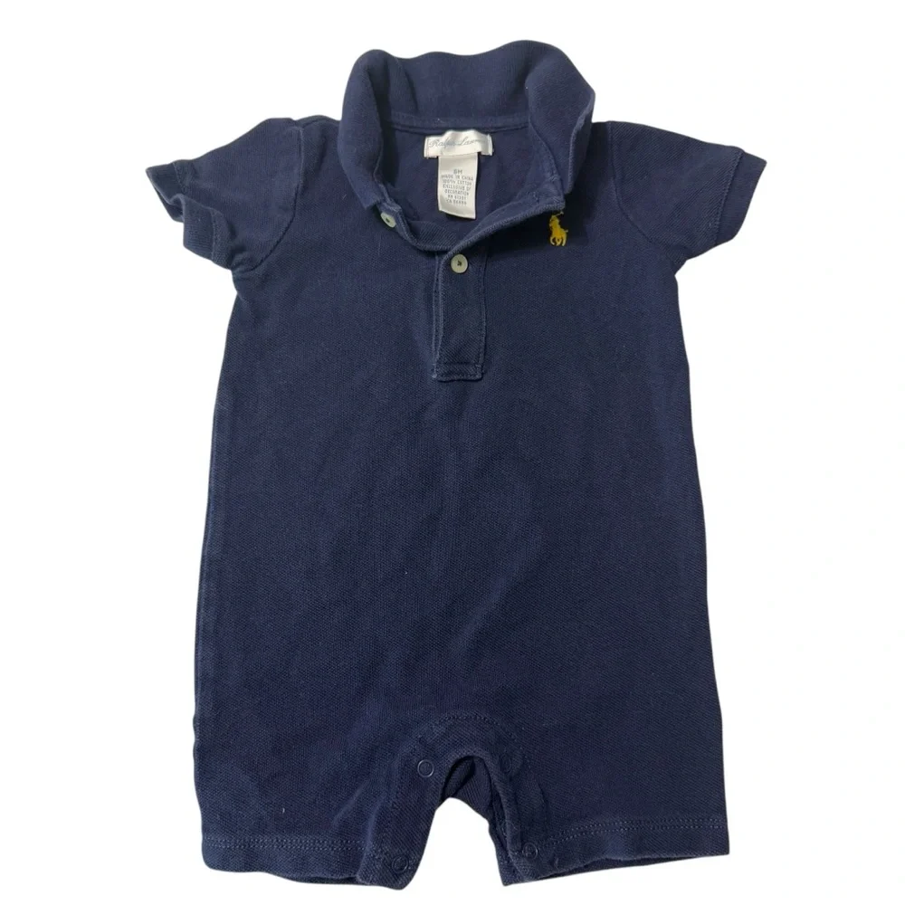 Ralph Lauren Soft Cotton Polo Shortall size 6M‎