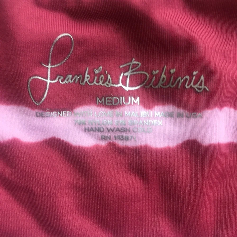 Frankies Bikinis otherwise mark size