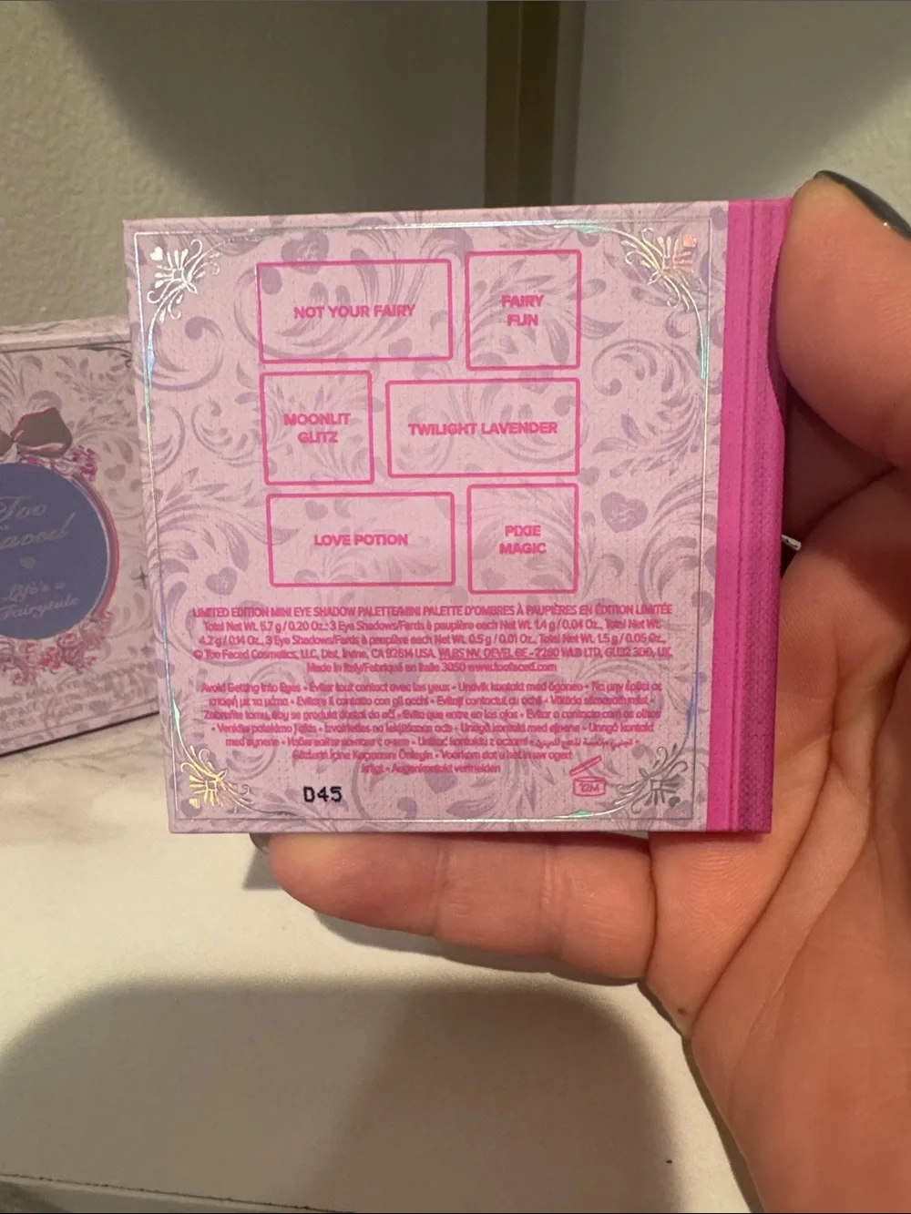 Too Faced been high