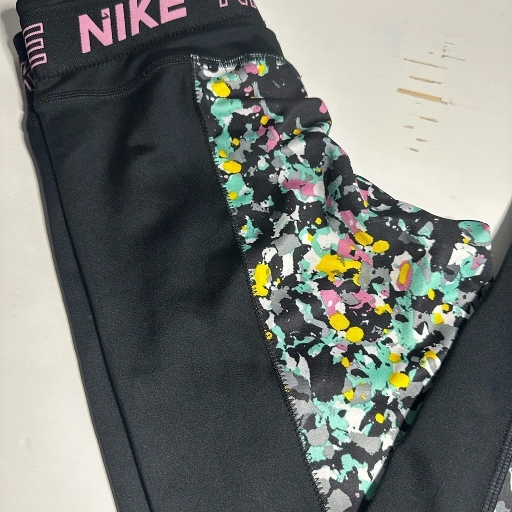 Girls Large Nike‎ Dri Fit Athletic Leggings
