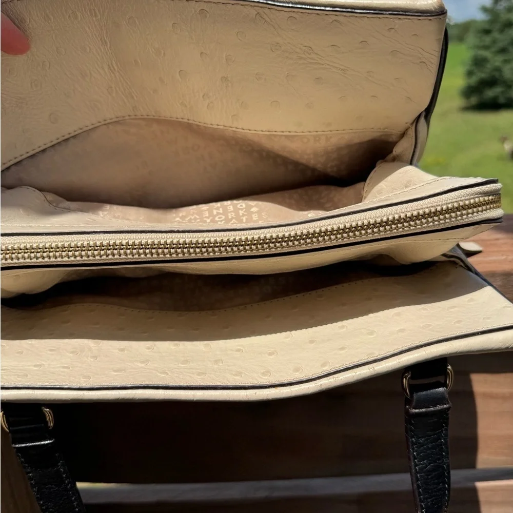 Kate Spade Valencia Ostrich Small Handbag