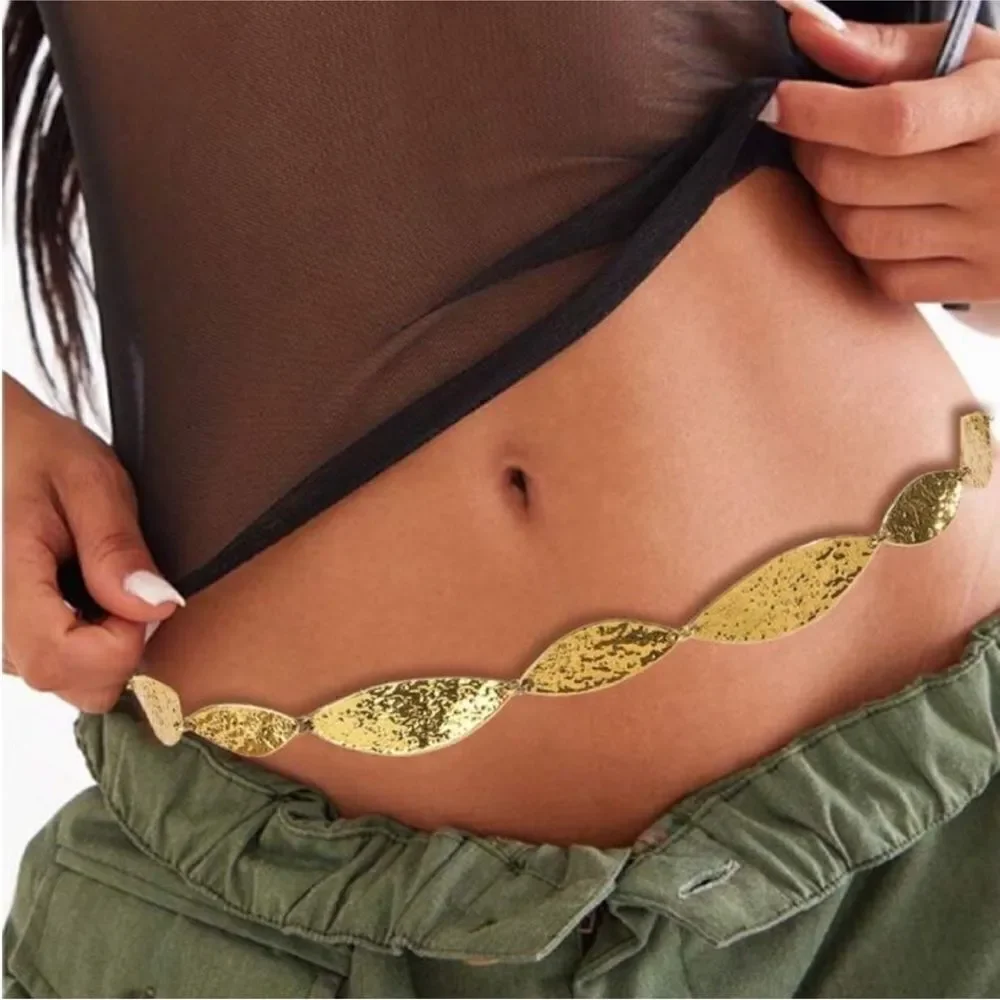 Bohemian gold belt M103