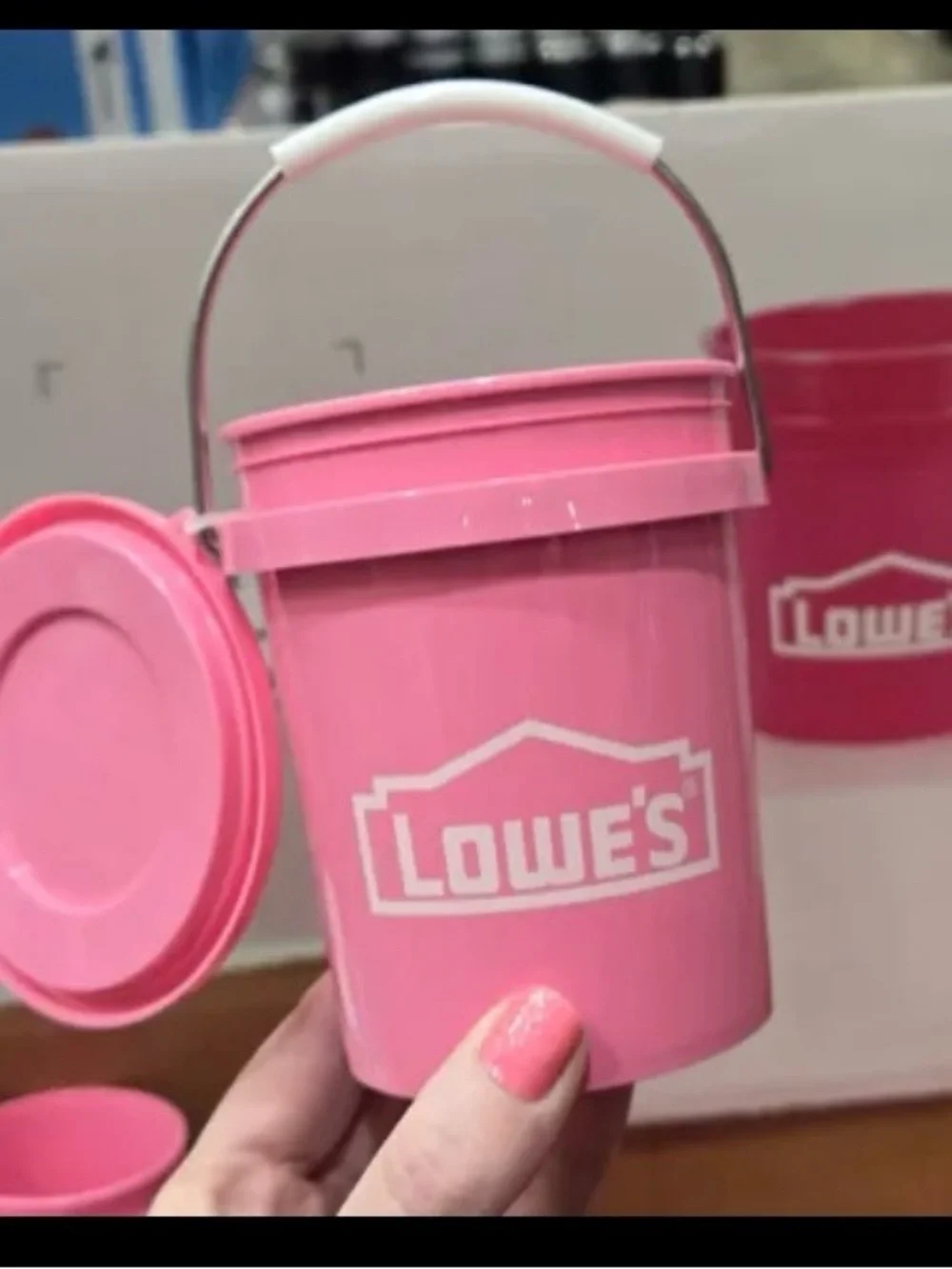 Lowe’s vibrant pink