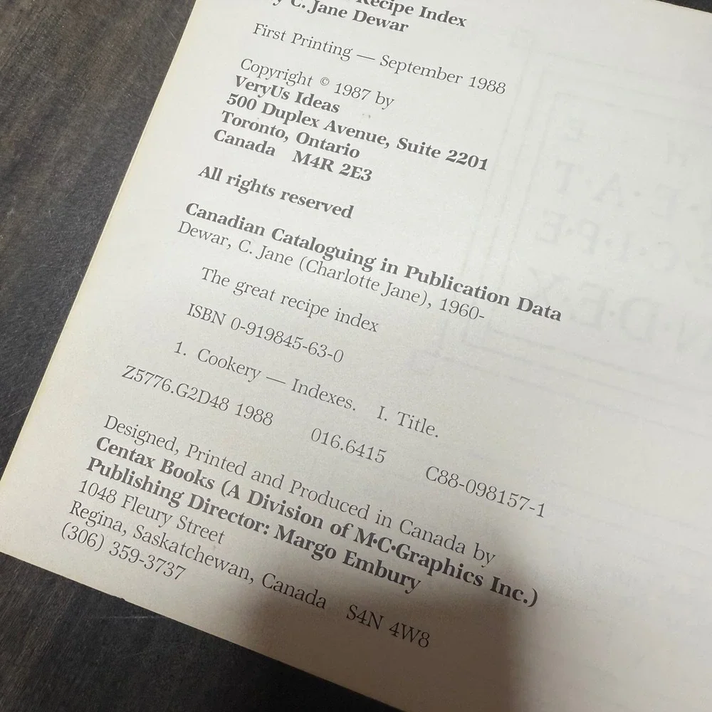 Jane Dewar quick reference