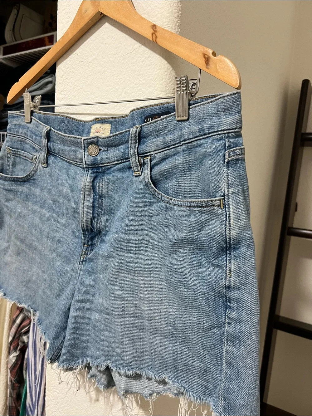 Faherty denim shorts
