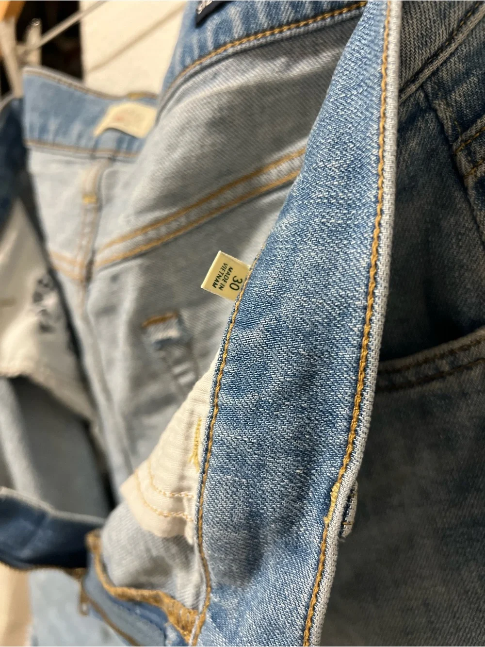 Faherty denim shorts