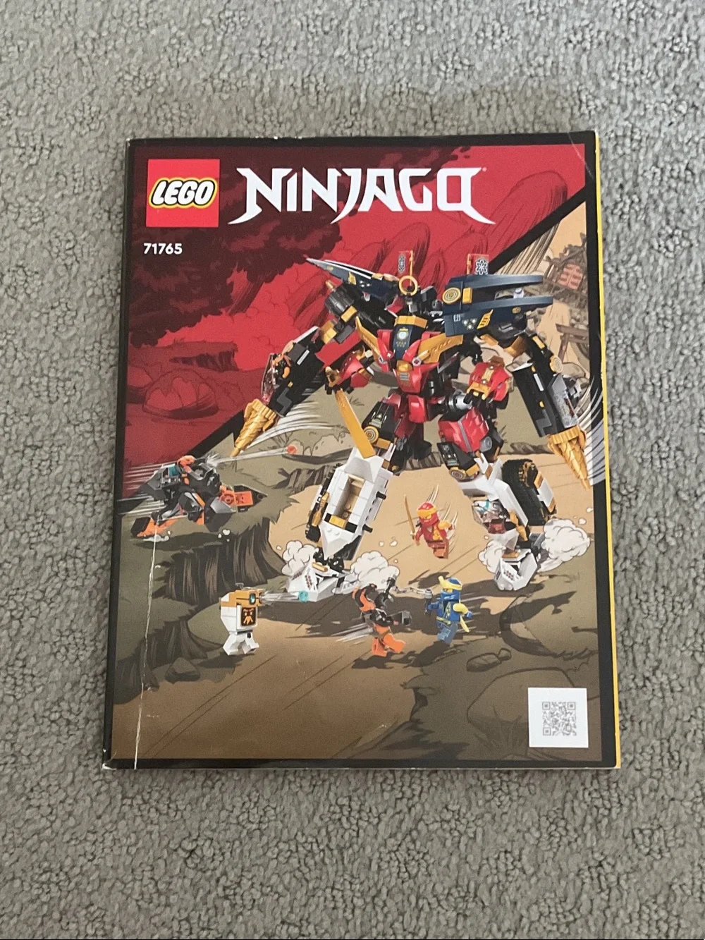 Lego poseable mech