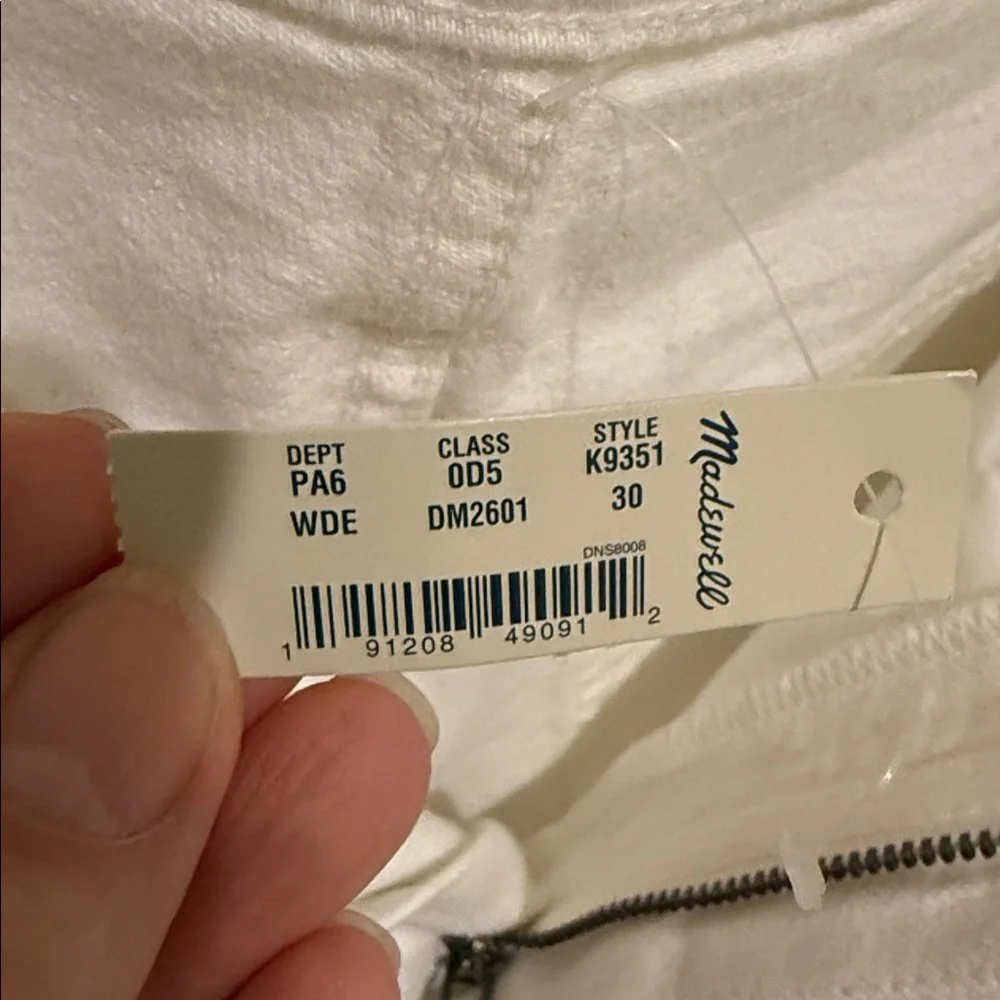 Madewell new tags