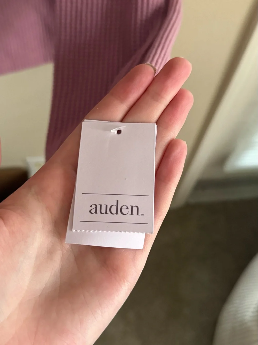 Auden waffle knit