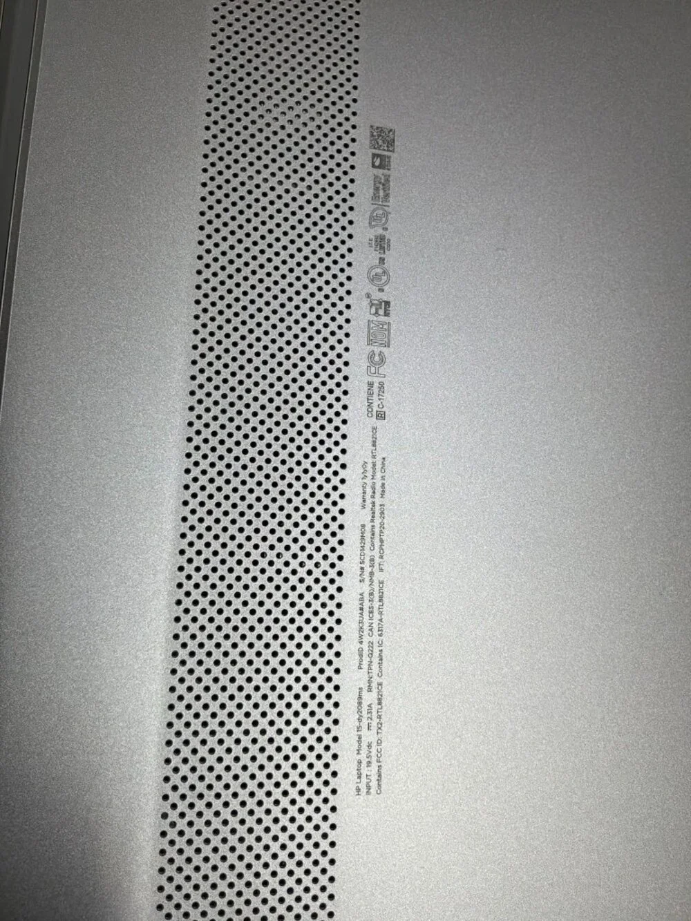 HP laptop 15