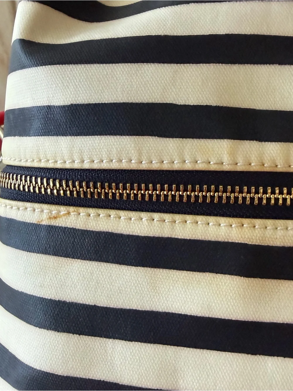 Kate Spade New York  Duffle Bag Striped Large Weekender Travel Tote