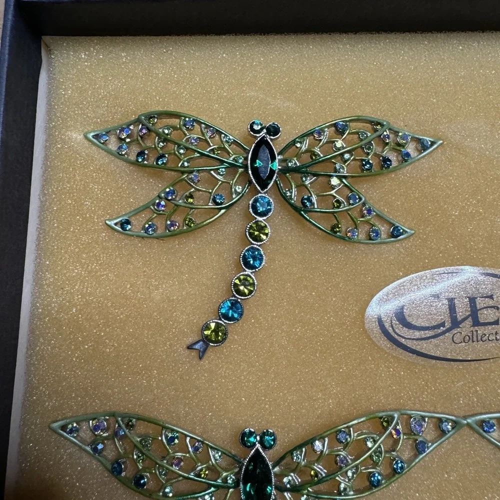 Ciel Bejeweled Dragonfly Napkin Ring 4