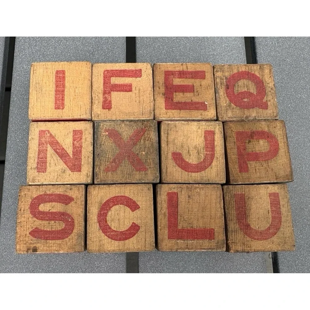 The Unbranded Brand vintage alphabet