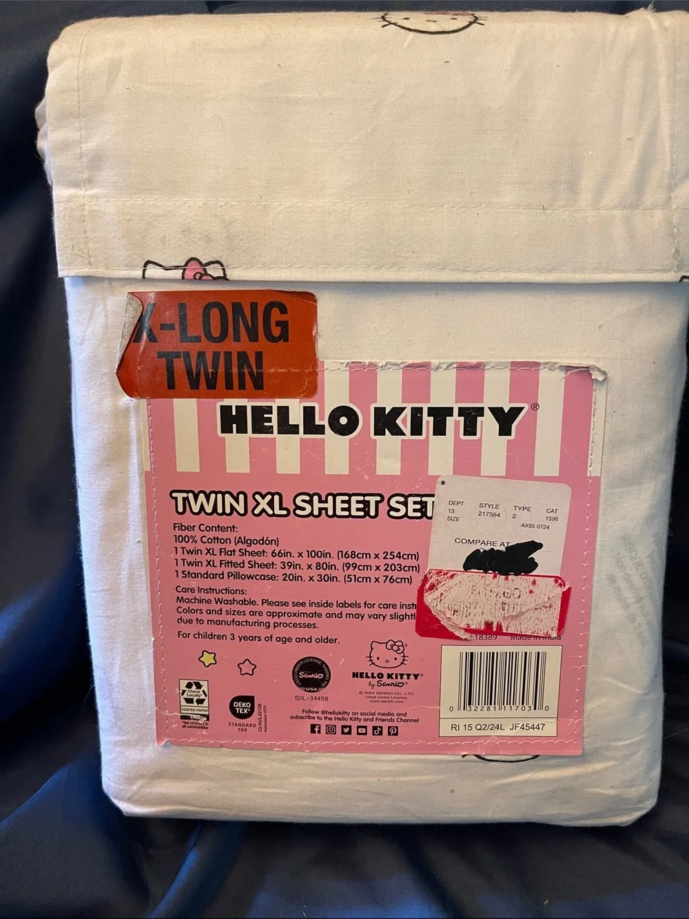 Hello Kitty flat but includes