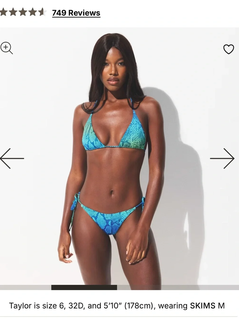 SKIMS triangle bikini