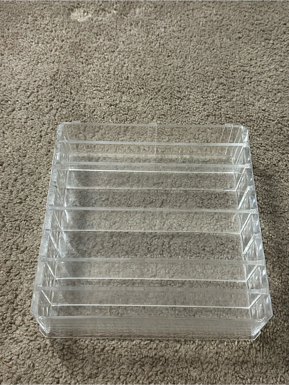 Clear Acrylic Drawer Organizer - Clear Makeup & Accessory Tray