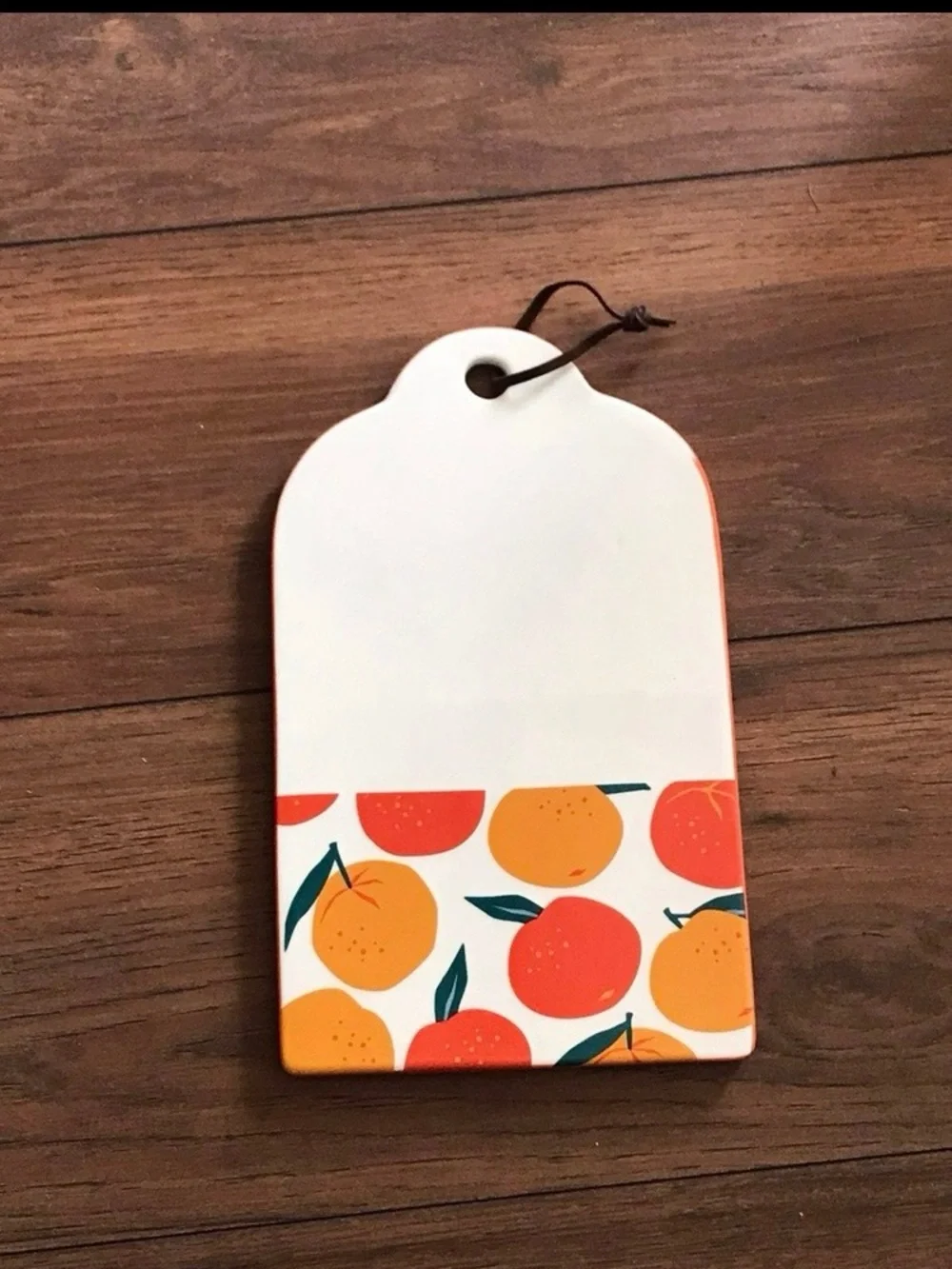 Target Bullseye Retired Ceramic Cheese Board (Citrus) Or Hanging Decor NEW