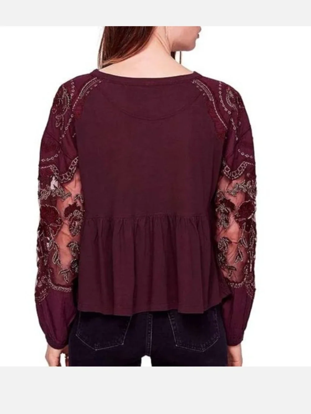 Free People 100% cotton