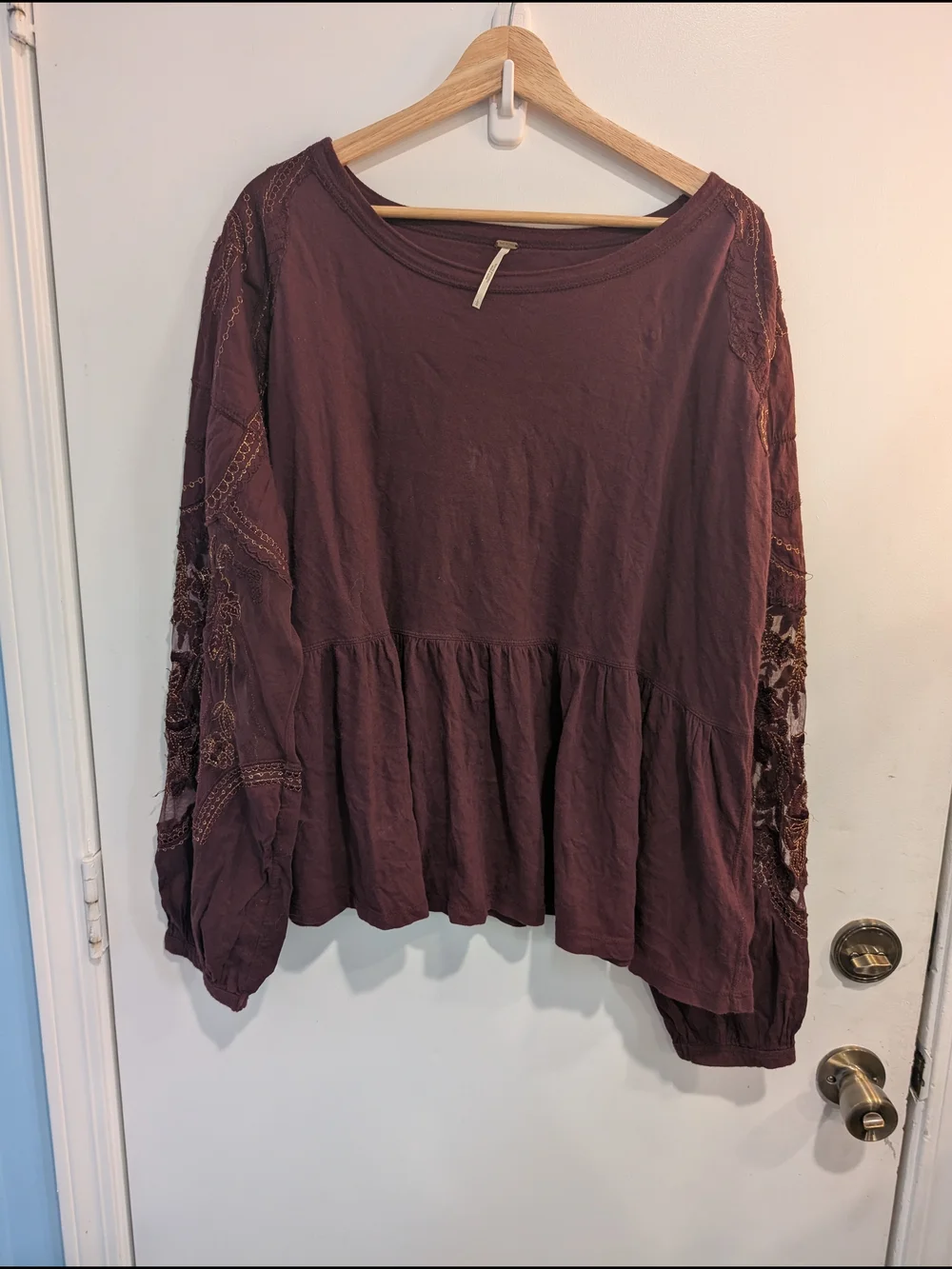 Free People 100% cotton