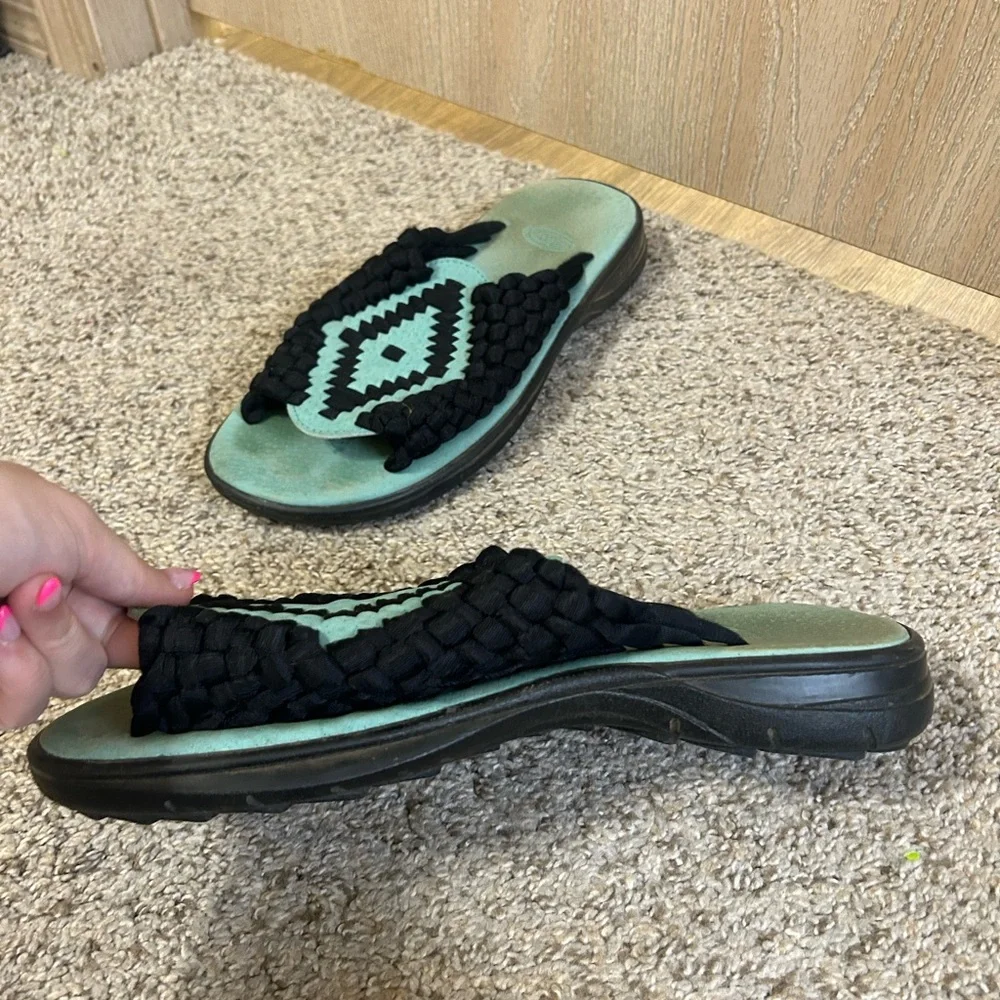 Chubasco sandals turquoise