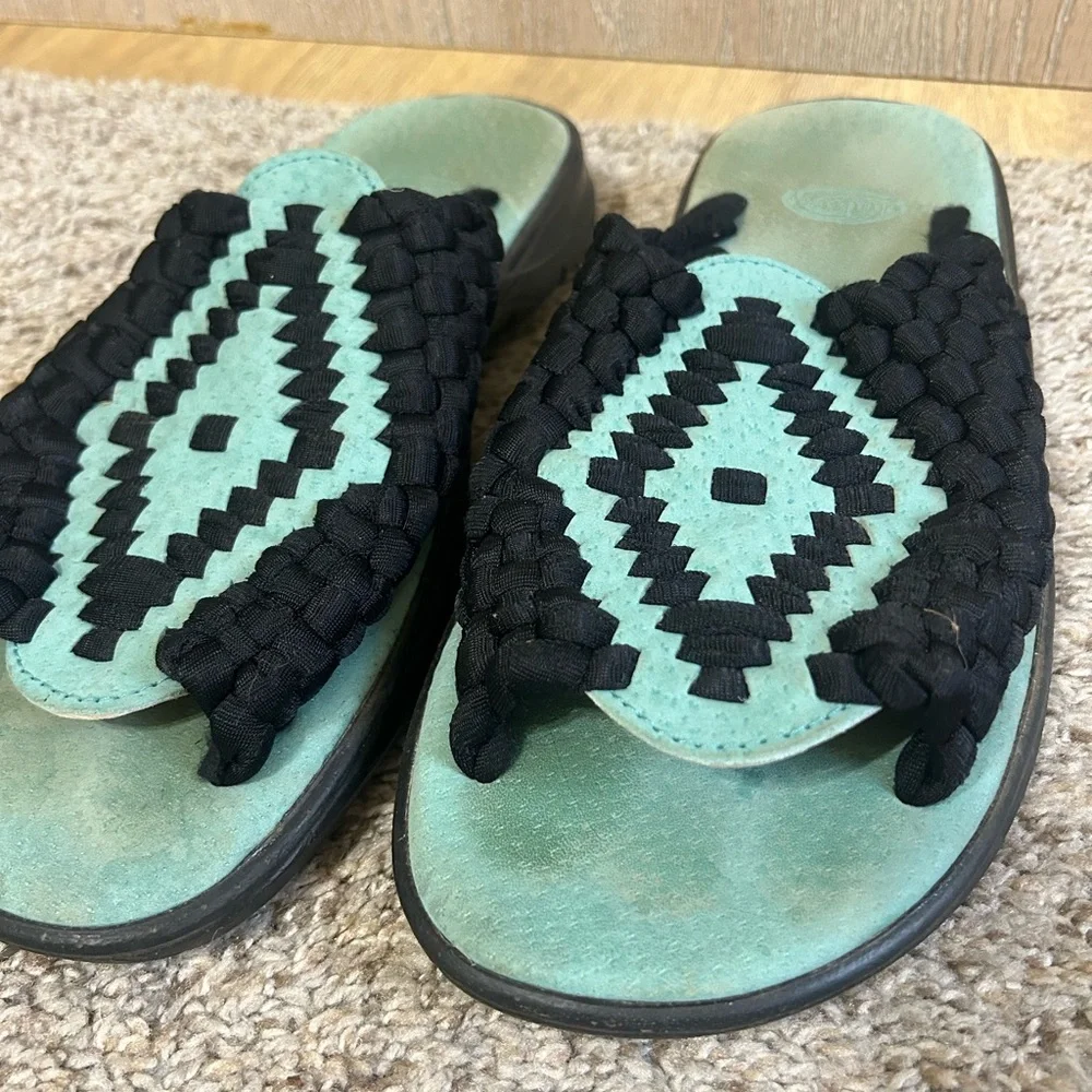 Chubasco sandals turquoise