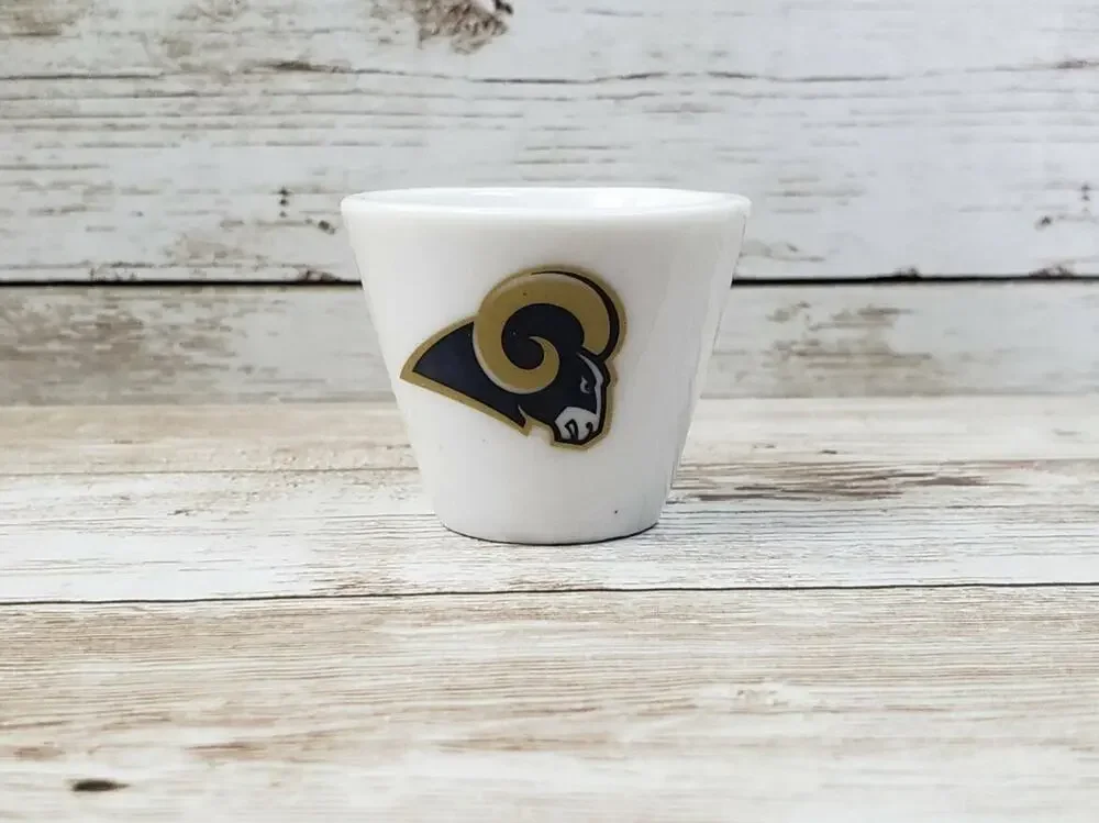 NFLP 2007 Mini Shot Glass - LA Rams