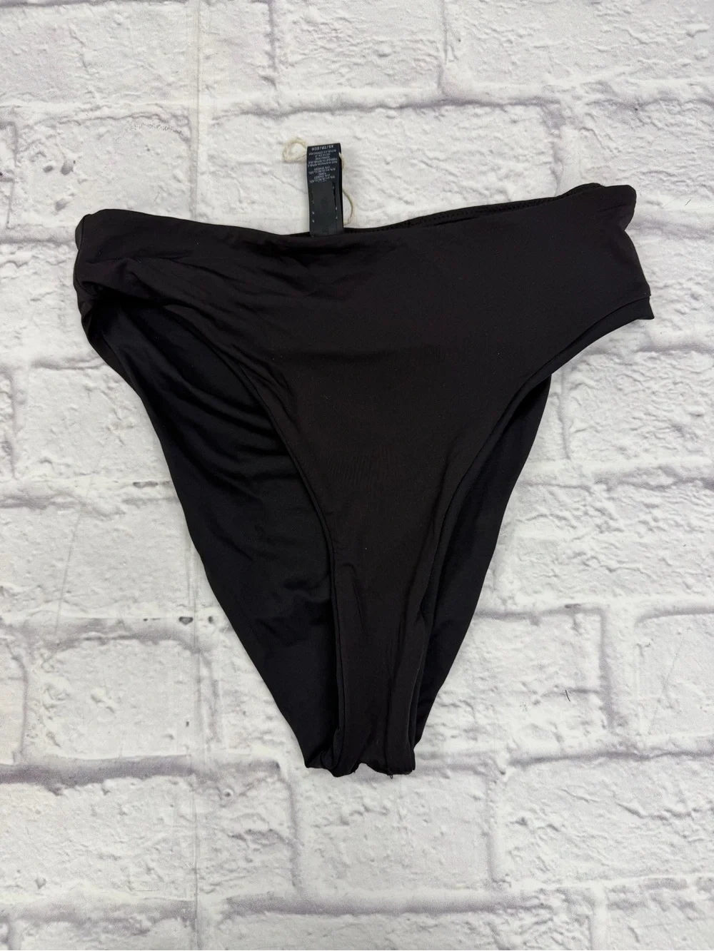SKIMS Black Swim Bikini Bottoms NWOT's Sz XS Beach Pool Resortwear Euro Summer