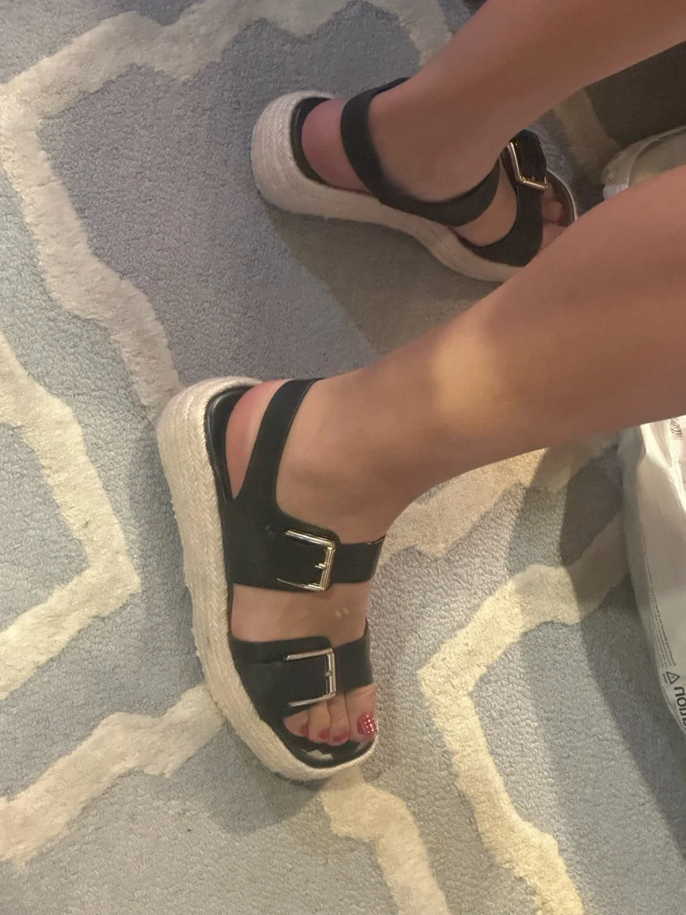 Nordstrom black leather
