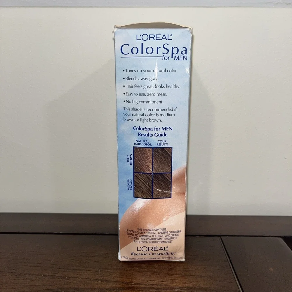 LOreal box slightly