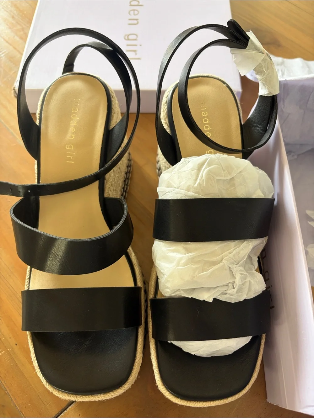 Madden Girl platform espadrille