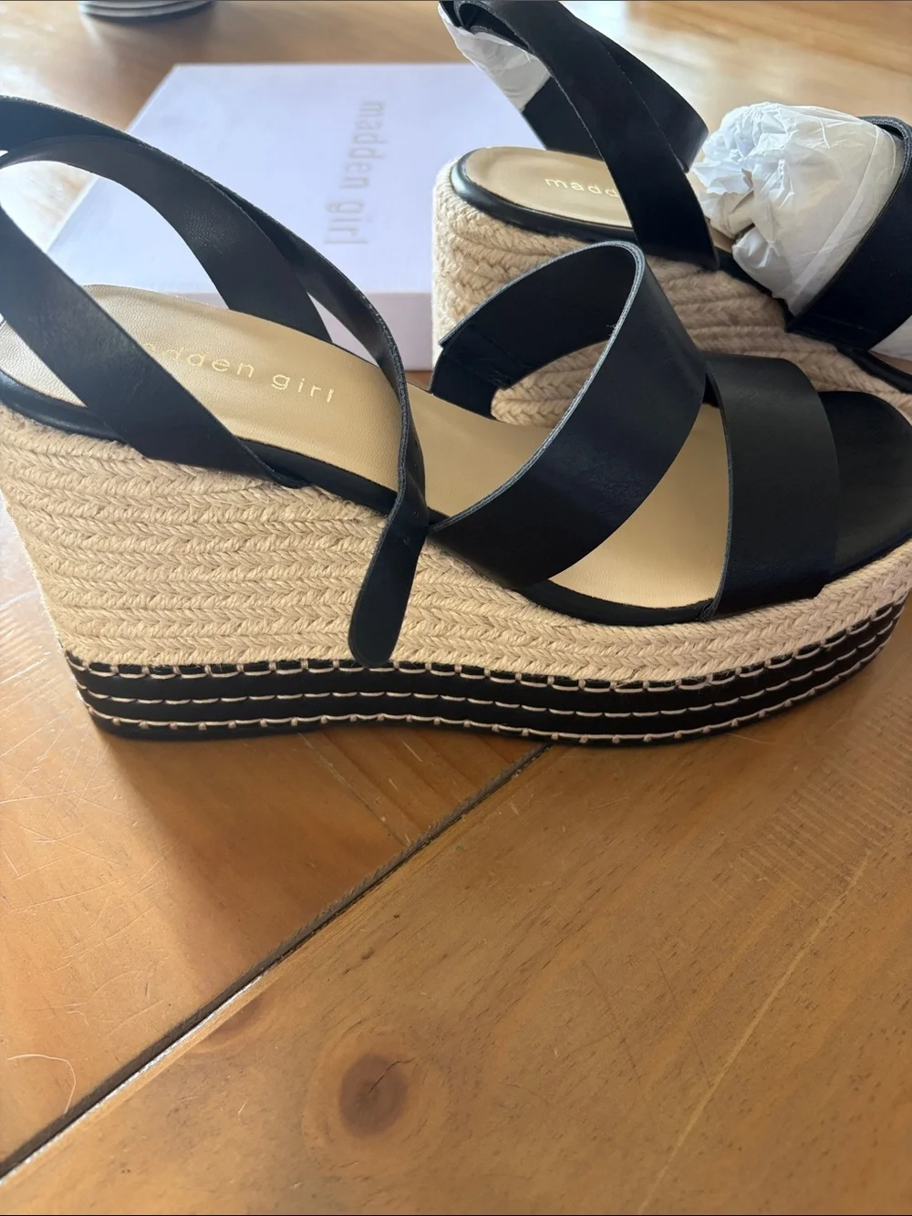 Madden Girl platform espadrille