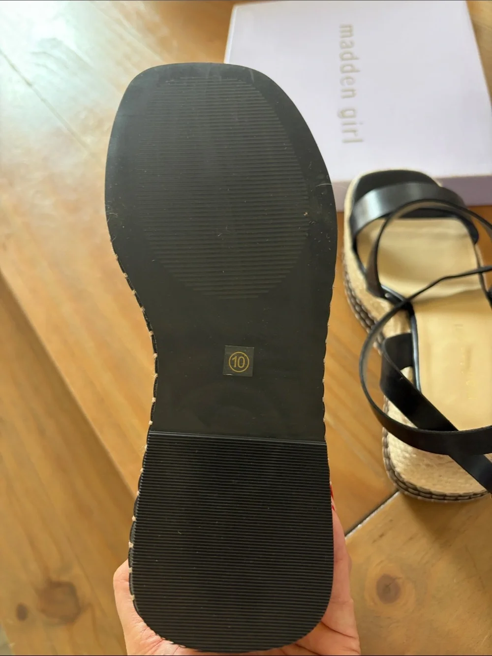 Madden Girl platform espadrille
