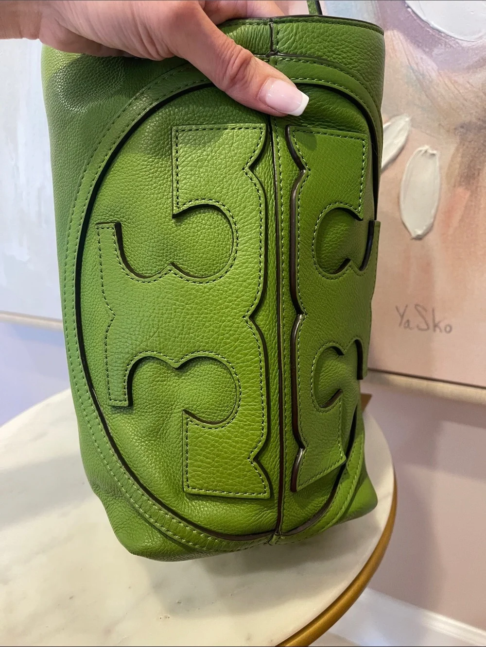 Tory Burch spacious leather