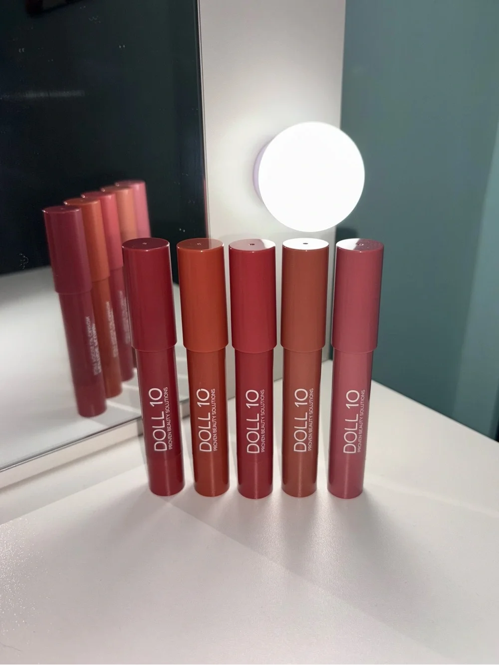 Doll 10 One Kiss At A Time Holiday Lip Crayon Collection