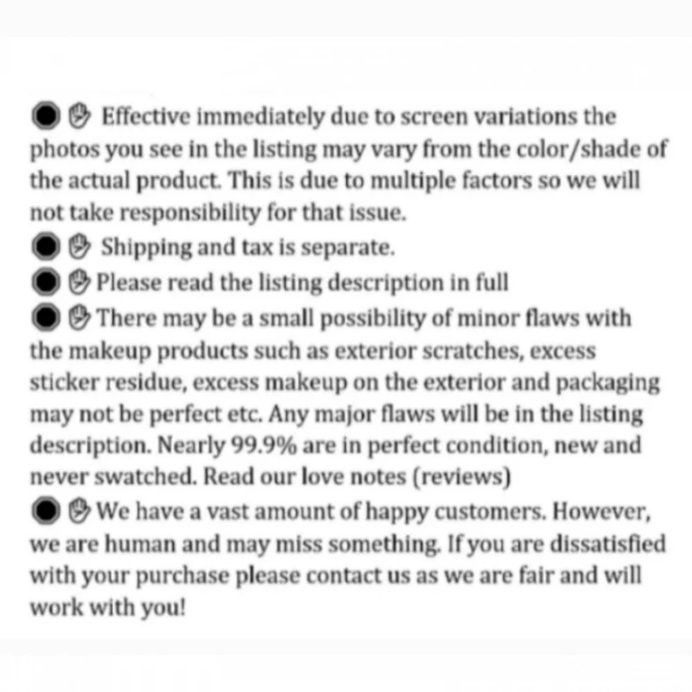 Rude Cosmetics brand new